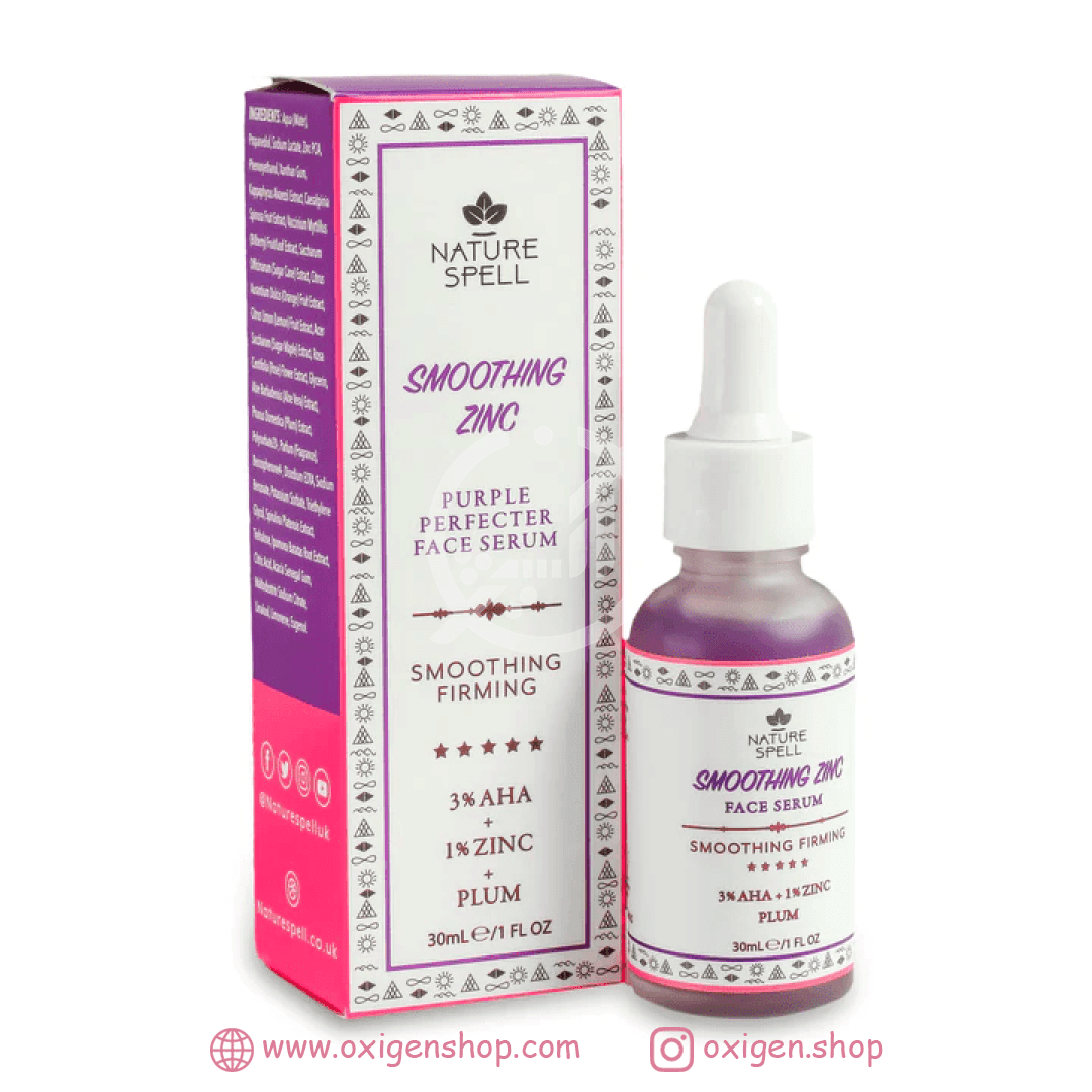 سرم روشن کننده نیچر اسپل مدل smoothing zinc سرم روشن کننده نیچر اسپل مدل smoothing zinc