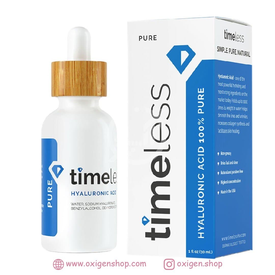 سرم آبرسان تایم لس مدل Hyaluronic Acid سرم آبرسان تایم لس مدل Hyaluronic Acid