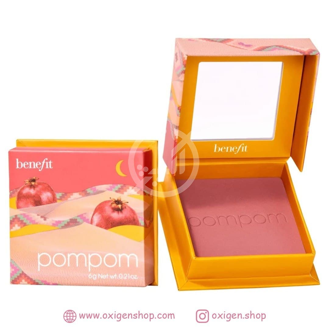 رژگونه پودری بنفیت مدل PomPom رژگونه پودری بنفیت مدل PomPom