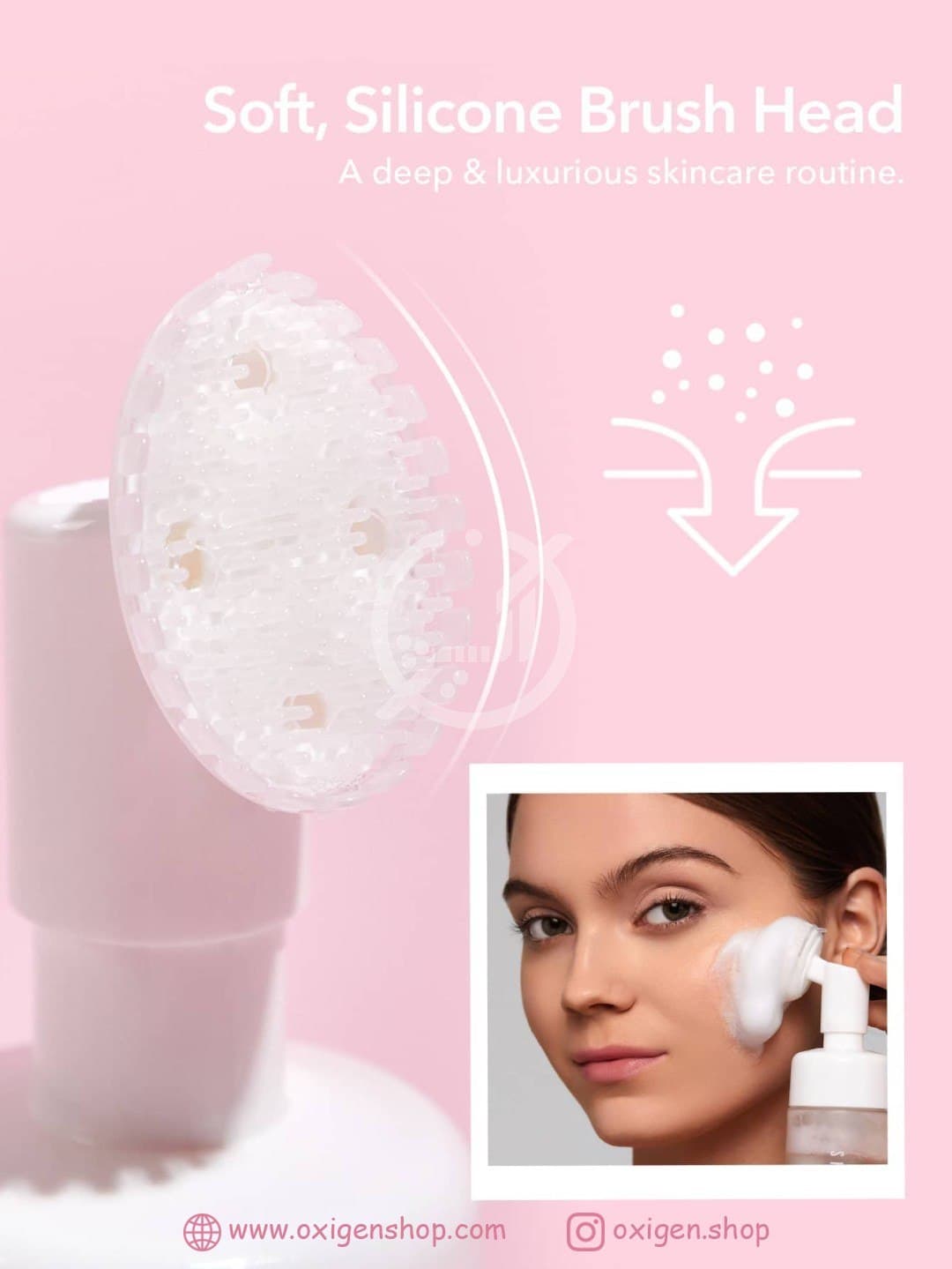 فوم شوینده صورت شیگلم مدل Baby Pink فوم شوینده صورت شیگلم مدل Baby Pink